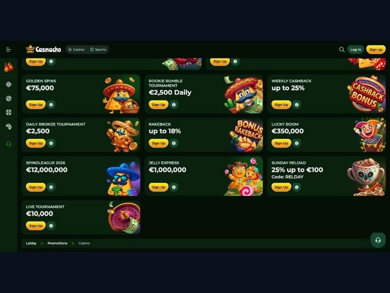 KYC Bonusstrategie und Demo-Modus bei Casinacho Casino Nacho Casino für Deutschland